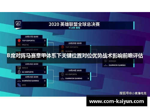 B席对阵马赛意甲体系下关键位置对位优势战术影响前瞻评估