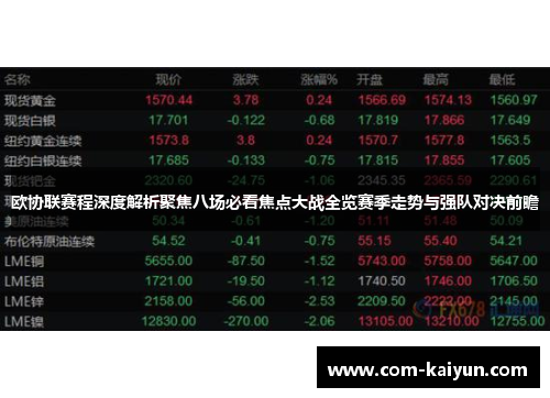 欧协联赛程深度解析聚焦八场必看焦点大战全览赛季走势与强队对决前瞻 欧协联赛程深度解析聚焦八场必看焦点大战全览赛季走势与强队对决前瞻